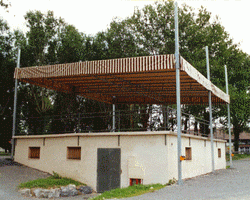 Structure  démontable  CHATEL 1